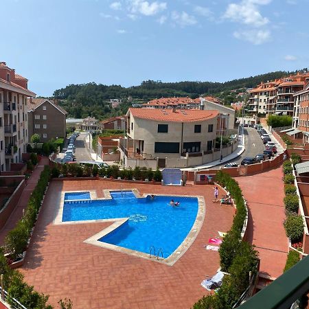 شقة Apartamento Con Vistas Al Mar, Piscina Y Parking سانكسينكسو المظهر الخارجي الصورة